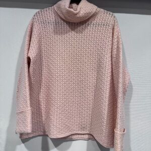 Pale pink 100% cashmere sweater